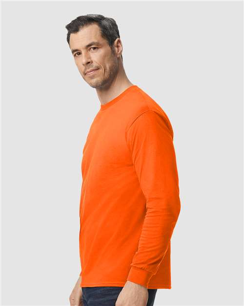Gildan Unisex Heavy Cotton™ Long Sleeve T-Shirt 5400 - HatFlow Company