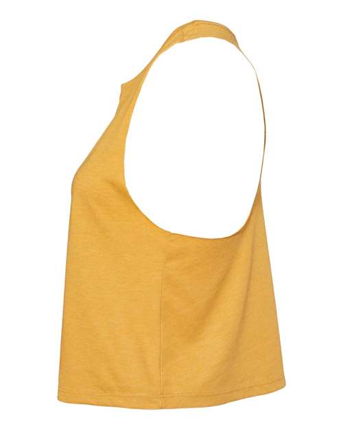 BELLA + CANVAS Women's Racerback Crop Tank 6682 - HatFlow Company