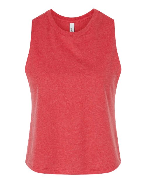 BELLA + CANVAS Women's Racerback Crop Tank 6682 - HatFlow Company