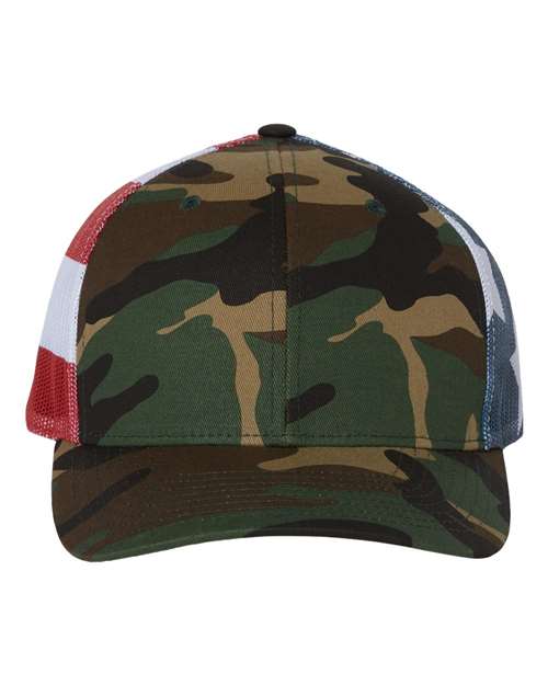Richardson Printed Mesh Trucker Cap 112PM - HatFlow Company