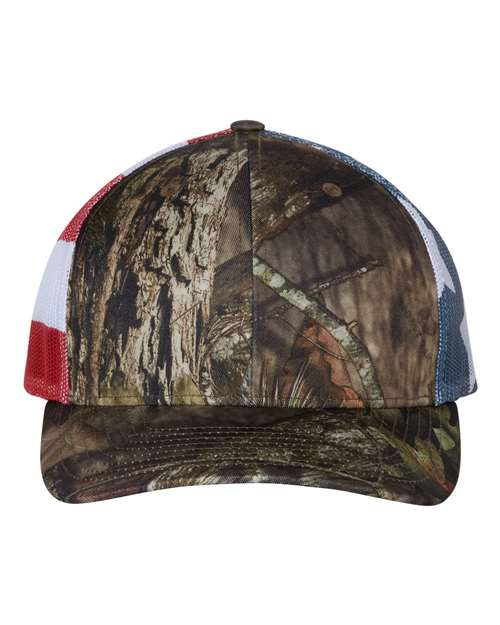 Richardson Printed Mesh Trucker Cap 112PM - HatFlow Company