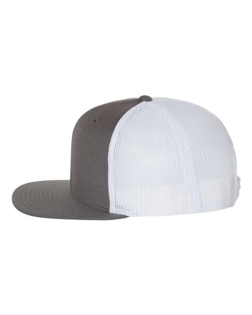 Richardson Wool Blend Flat Bill Trucker Cap 511 - HatFlow Company