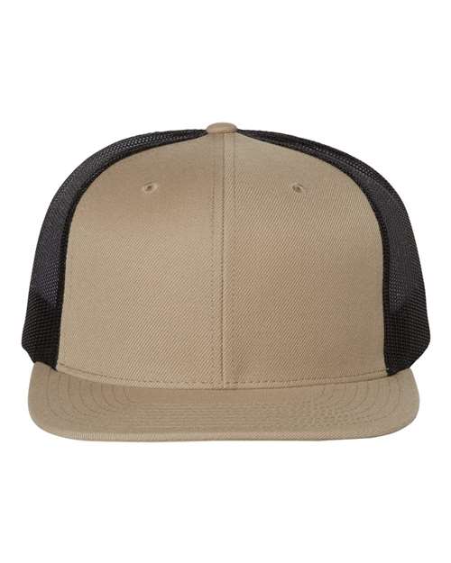 Richardson Wool Blend Flat Bill Trucker Cap 511 - HatFlow Company