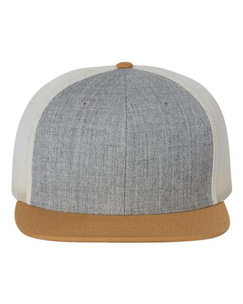 Richardson Wool Blend Flat Bill Trucker Cap 511 - HatFlow Company