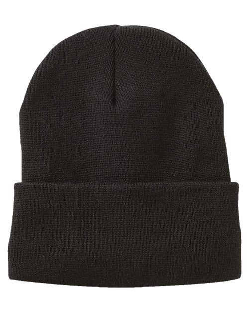 Sportsman 12" Jersey Lined Cuffed Beanie SP12JL - HatFlow Company
