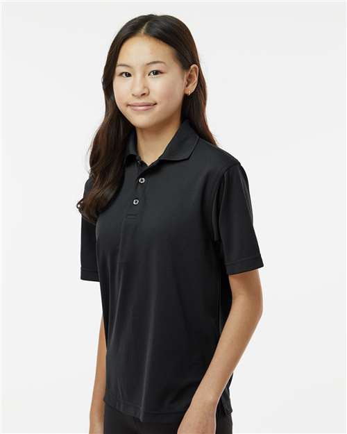 Paragon Youth Saratoga Performance Mini Mesh Polo 108Y - HatFlow Company
