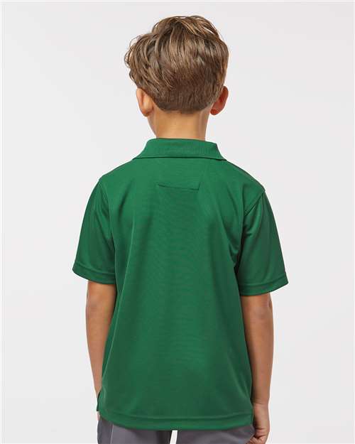 Paragon Youth Saratoga Performance Mini Mesh Polo 108Y - HatFlow Company