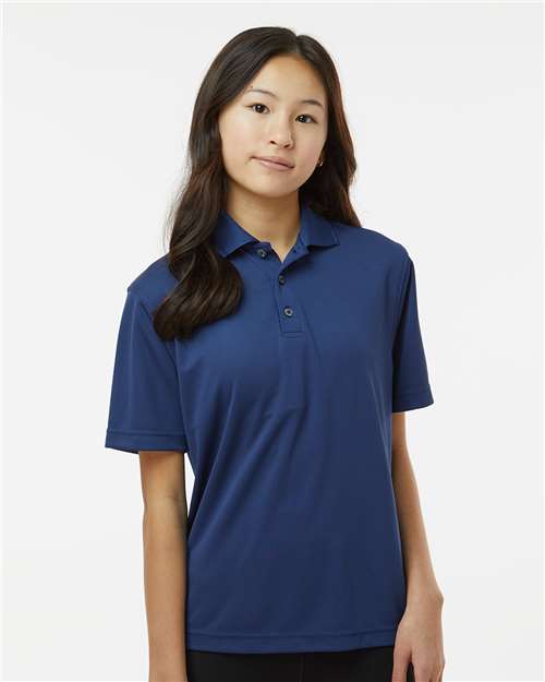 Paragon Youth Saratoga Performance Mini Mesh Polo 108Y - HatFlow Company