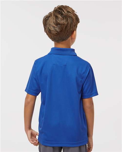 Paragon Youth Saratoga Performance Mini Mesh Polo 108Y - HatFlow Company