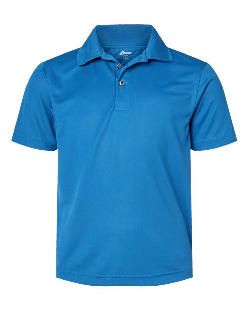 Paragon Youth Saratoga Performance Mini Mesh Polo 108Y - HatFlow Company