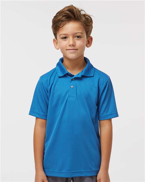 Paragon Youth Saratoga Performance Mini Mesh Polo 108Y - HatFlow Company