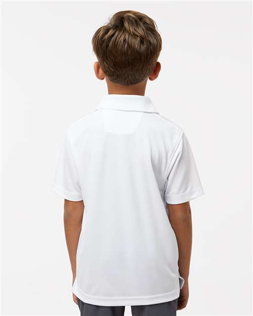Paragon Youth Saratoga Performance Mini Mesh Polo 108Y - HatFlow Company