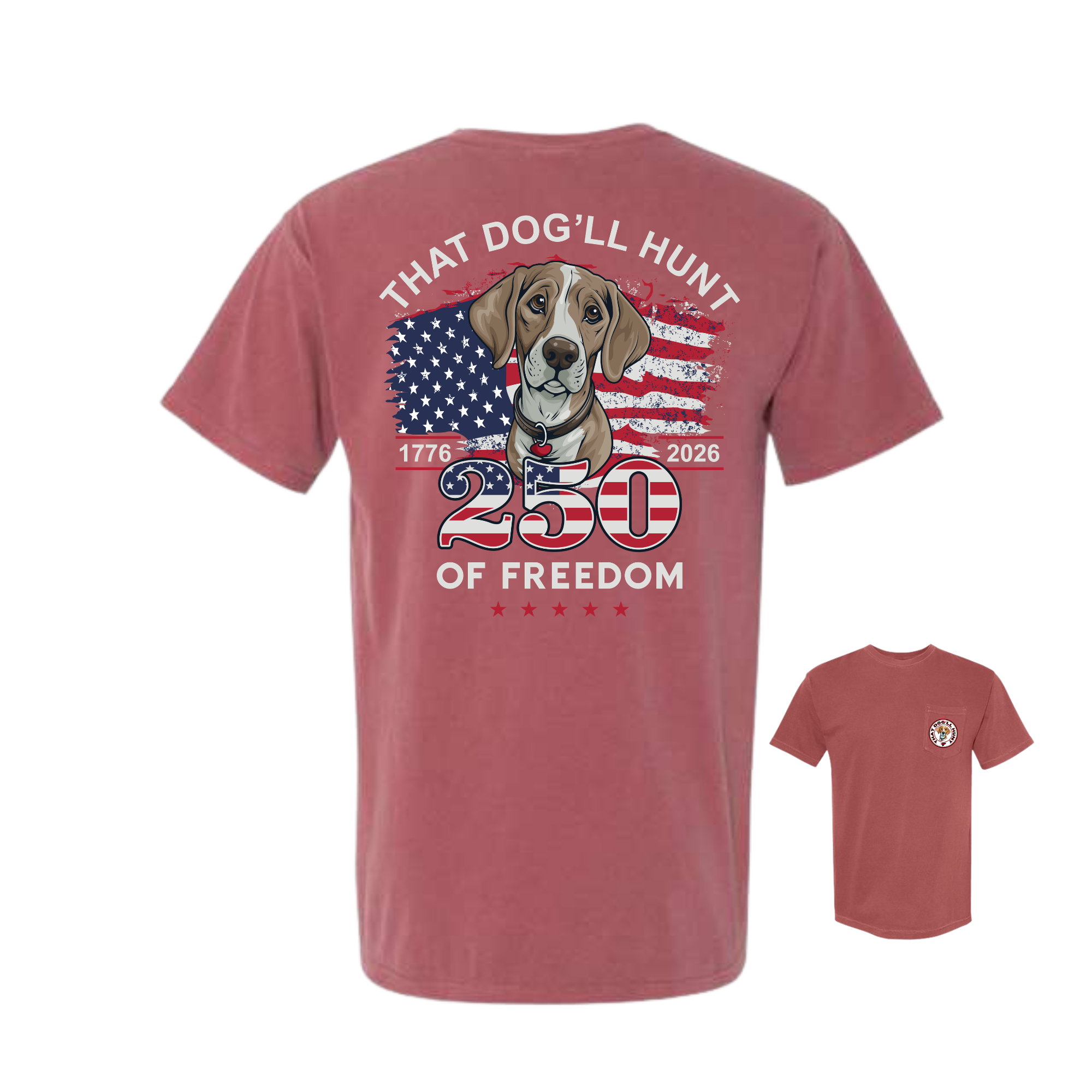 That Dog'll Hunt — Freedom Pocket Tee