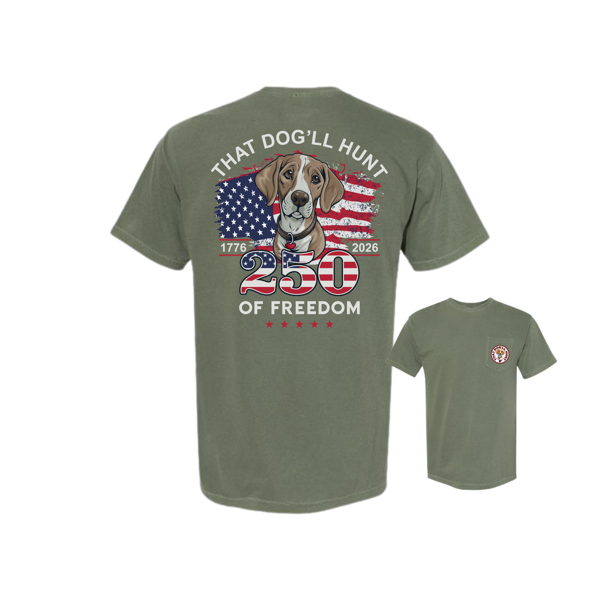 That Dog'll Hunt — Freedom Pocket Tee